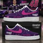 Custom Name Hendrick Motorsports Alex Bowman 2026 Air Force 1 Shoes Sneakers Version 1 for Racing Fans