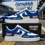 Custom Name Hendrick Motorsports Chase Elliott 2026 Air Force 1 Shoes Sneakers Version 2 for Racing Fans