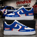 Custom Name Hendrick Motorsports Kyle Larson 2026 Air Force 1 Shoes Sneakers Version 2 for Racing Fans