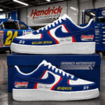 Custom Name Hendrick Motorsports William Byron 2026 Air Force 1 Shoes Sneakers Version 2 for Racing Fans