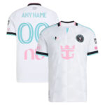 Custom Name Inter Miami CF 2026 White Soccer Jersey for Soccer Fans