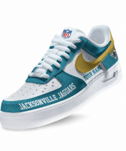 Custom Name Jacksonville Jaguars New Version 2026 Shoes Sneakers for Football Fans
