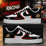 Custom Name Joe Gibbs Racing Chase Briscoe 2026 Air Force 1 Shoes Sneakers for Racing Fans