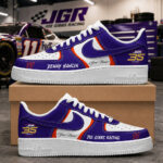 Custom Name Joe Gibbs Racing Denny Hamlin 2026 Air Force 1 Shoes Sneakers for Racing Fans