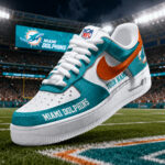 Custom Name Miami Dolphins New Version 2026 Shoes Sneakers for Football Fans