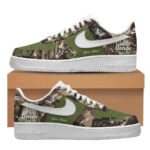 Custom Name Noah Kahan The Great Divide Camo Air Force 1 Shoes Sneakers for Music Fans