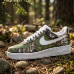 Custom Name Noah Kahan The Great Divide Camo Air Force 1 Shoes Sneakers for Music Fans
