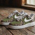 Custom Name Noah Kahan The Great Divide Camo Air Force 1 Shoes Sneakers for Music Fans