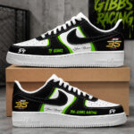Custom Name Ty Gibbs Joe Gibbs Racing 2026 Air Force 1 Shoes Sneakers for Racing Fans