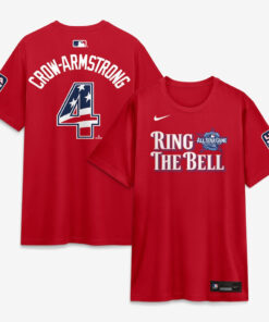 Custom Name and Number 2026 All Star Game National League Red Baseball Jersey for Baseball Fans