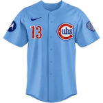 Custom Name and Number Chicago Cubs Summer Of CM Punk 2026 Baseball Jersey for Baseball Fans