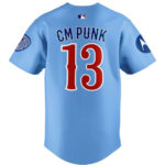 Custom Name and Number Chicago Cubs Summer Of CM Punk 2026 Baseball Jersey for Baseball Fans
