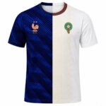 Custom Name and Number France Vs Morocco Global Soccer Event 2026 Graphic Shirt for Soccer Fans