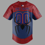 Custom Name and Number New York Mets Spider Man 2026 Baseball Jersey for Baseball Fans
