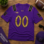 Custom Name and Number Northwestern Wildcats Football New Season 2026 Football Jersey for College Football Fans