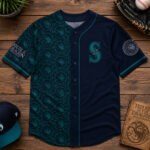 Custom Name and Number Seattle Mariners x House of the Dragon Night 2026 Baseball Jersey for Baseball and Fantasy Series Fans