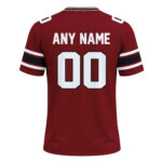 Custom Name and Number South Carolina Gamecocks New Season 2026 Red Football Jersey for College Sports Fans