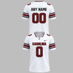 Custom Name and Number South Carolina Gamecocks New Season 2026 White Football Jersey for College Sports Fans