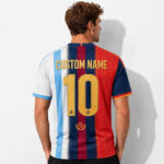 Custom Name and Number Spain x FC Barcelona x Argentina Mashup Concept Final Match World Cup 2026 Soccer Jersey for Soccer Fans