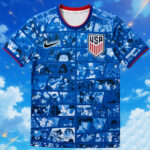 Custom Name and Number USA Soccer Team x Anime 2026 Soccer Jersey for Soccer and Animation Fans