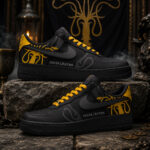 Game of Thrones House Of Greyjoy Air Force 1 Shoes Sneakers