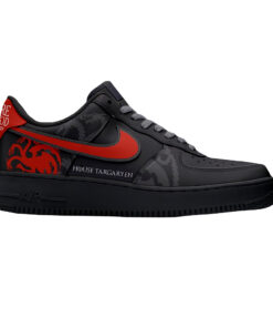 Game of Thrones House Of Targaryen Air Force 1 Shoes Sneakers