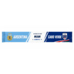 Global Soccer Event 2026 Argentina Vs Cabo Verde Scarf Version 3