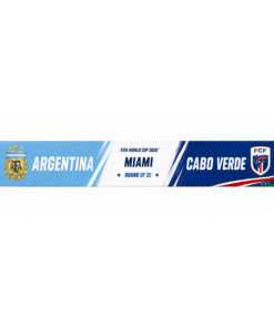 Global Soccer Event 2026 Argentina Vs Cabo Verde Scarf Version 3