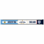 Global Soccer Event 2026 Argentina Vs England Semi Final Scarf Version 2