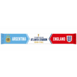 Global Soccer Event 2026 Argentina Vs England Semi Final Scarf Version 3