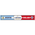 Global Soccer Event 2026 Argentina Vs England Semi Final Scarf Version 5