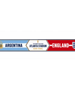 Global Soccer Event 2026 Argentina Vs England Semi Final Scarf Version 5