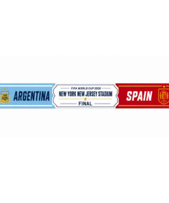 Global Soccer Event 2026 Argentina Vs Spain Final Scarf Version 2