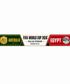 Global Soccer Event 2026 Australia Vs Egypt Round of 32 Scarf Version 4