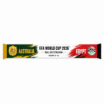 Global Soccer Event 2026 Australia Vs Egypt Round of 32 Scarf Version 5