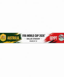 Global Soccer Event 2026 Australia Vs Egypt Round of 32 Scarf Version 5