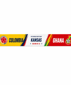 Global Soccer Event 2026 Colombia Vs Ghana Scarf Version 1