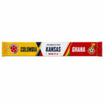 Global Soccer Event 2026 Colombia Vs Ghana Scarf Version 2