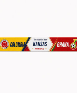 Global Soccer Event 2026 Colombia Vs Ghana Scarf Version 3