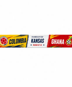 Global Soccer Event 2026 Colombia Vs Ghana Scarf Version 4
