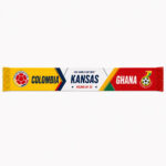 Global Soccer Event 2026 Colombia Vs Ghana Scarf Version 5