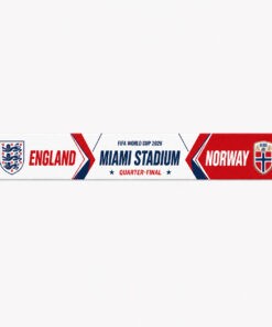 Global Soccer Event 2026 England Vs Norway Quarter Final Scarf Version 1