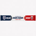 Global Soccer Event 2026 England Vs Norway Quarter Final Scarf Version 3