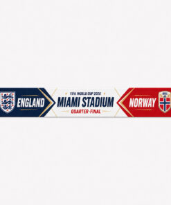 Global Soccer Event 2026 England Vs Norway Quarter Final Scarf Version 3