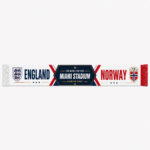 Global Soccer Event 2026 England Vs Norway Quarter Final Scarf Version 4