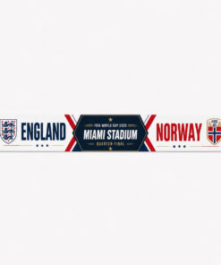 Global Soccer Event 2026 England Vs Norway Quarter Final Scarf Version 4