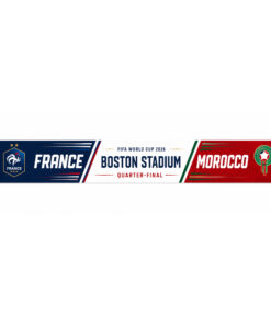 Global Soccer Event 2026 France Vs Morocco Quarter Final Scarf Version 1