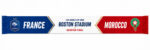 Global Soccer Event 2026 France Vs Morocco Quarter Final Scarf Version 3