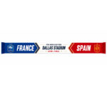 Global Soccer Event 2026 France Vs Spain Quarter Final Scarf Version 1
