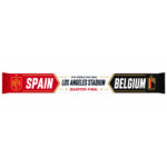 Global Soccer Event 2026 Spain Vs Belgium Quarter Final Scarf Version 2